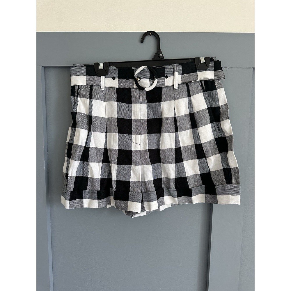 Kate Spade Outlet Shorts Gingham Plaid Size 6‎